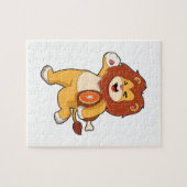 Puzzle Lion avec viande (Horizontal)