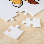Puzzle Lion avec viande (Côté)