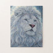 Puzzle Lion blanc (Vertical)