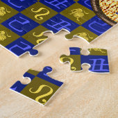 Puzzle Lion & Boeuf de Terre (Côté)