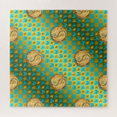 Puzzle Lion & Chien de Feu (Horizontal)