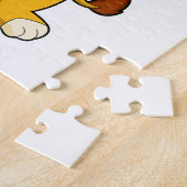 Puzzle Lion comme Gentleman avec Casquette (Côté)