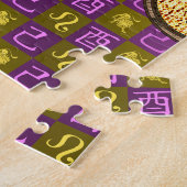 Puzzle Lion & Coq de Terre (Côté)