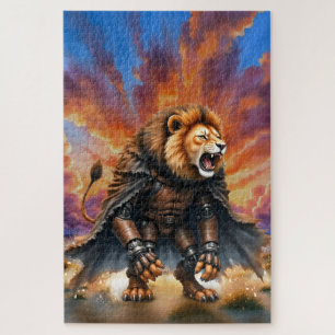 Puzzle Lion Cyber des Terres Désolées