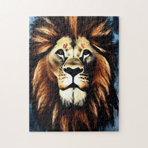 Puzzle Lion d'Afrique sauvage d'Artsy