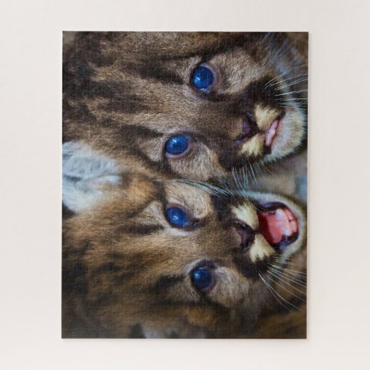 Puzzle Lion de Cougar Mountain. (Vertical)