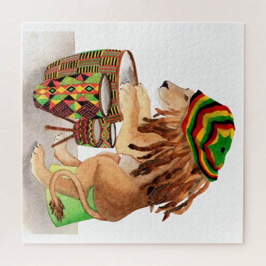 Puzzle Lion de Drummings Cool (Horizontal)