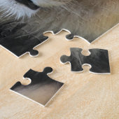 Puzzle Lion de gros plan (Côté)