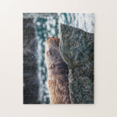 Puzzle Lion De Mer Dans La Baie De Résurrection, Alaska (Vertical)