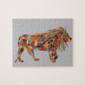 Puzzle Lion de Patchwork (Horizontal)