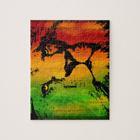 Puzzle Lion de Rasta (Vertical)