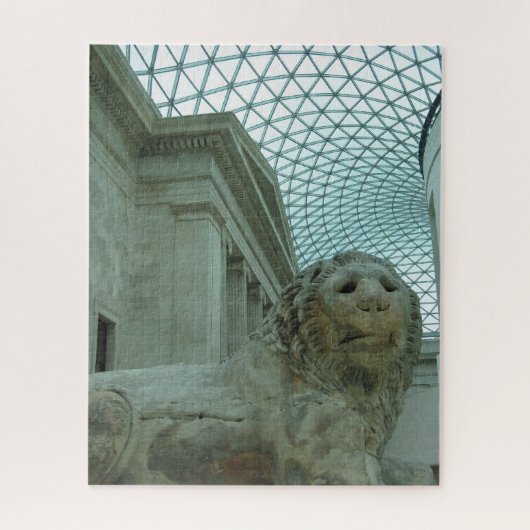 Puzzle lion du musée britannique (Vertical)