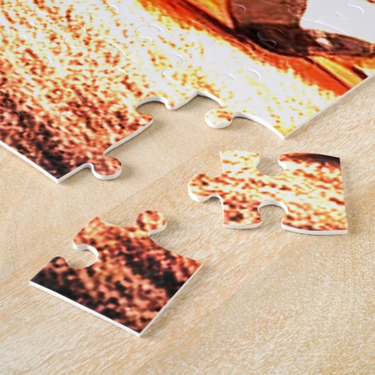 Puzzle Lion en colère (Côté)