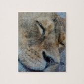 Puzzle Lion endormie (Vertical)