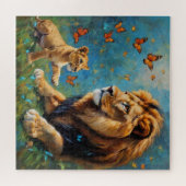 Puzzle Lion Et Cub (Horizontal)