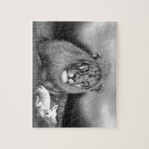 Puzzle Lion et l'agneau