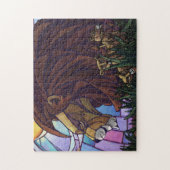 Puzzle Lion et petits (Vertical)