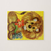 Puzzle lion et souris (Horizontal)