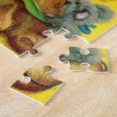 Puzzle lion et souris (Côté)