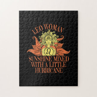 Puzzle Lion femme Zodiac Signal Juillet Août Anniversaire