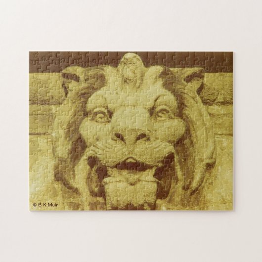 Puzzle - Lion Head Legpuzzel (Horizontaal)