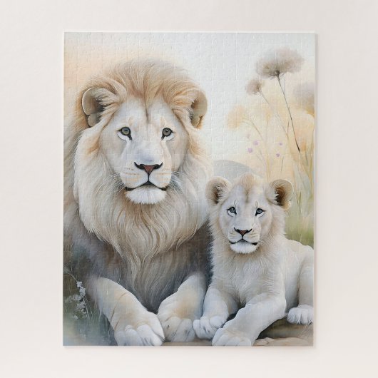 Puzzle Lion Jigsaw (Vertical)