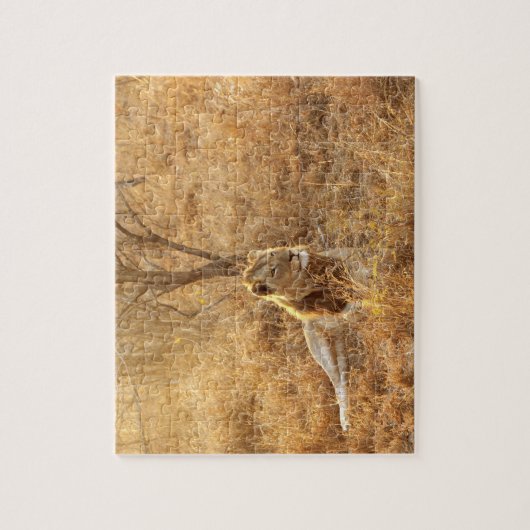 Puzzle Lion Jigsaw (Vertical)