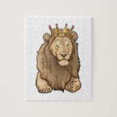 Puzzle Lion King (Vertical)