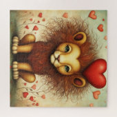 Puzzle Lion Love 1 (Horizontal)