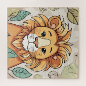 Puzzle Lion mignon (Horizontal)