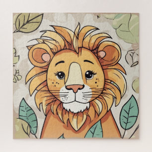 Puzzle Lion mignon