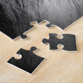 Puzzle Lion noir et blanc (Côté)