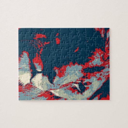 Puzzle Lion Pop Art (Horizontal)