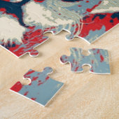 Puzzle Lion Pop Art (Côté)