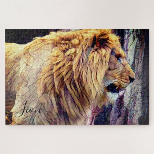 Puzzle Lion [Puzzle : 1014P] (Horizontal)