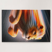 Puzzle Lion rapide (Horizontal)