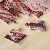 Puzzle lion souriant (Côté)