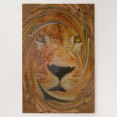 Puzzle Lion sourire (Vertical)