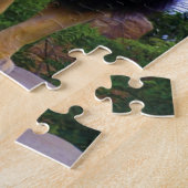 Puzzle Lion sur un rocher (Côté)