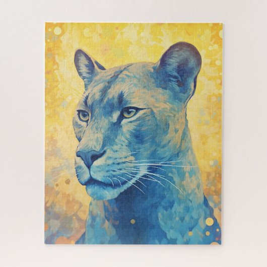 Puzzle Lioness (Vertical)