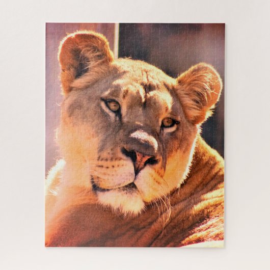 Puzzle Lioness (Vertical)