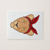 Puzzle Lioness with bandana (Horizontal)