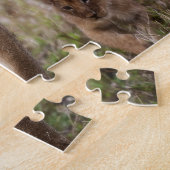 Puzzle Lionne avec son petit (Côté)