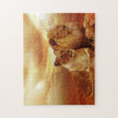 Puzzle Lions (Vertical)