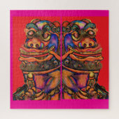 Puzzle Lions chinois (Vertical)