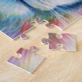 Puzzle Lions colorés (Côté)