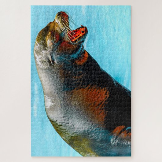 Puzzle Lions de mer (Vertical)