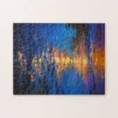 Puzzle Liquid Fire at Dusk (Horizontal)