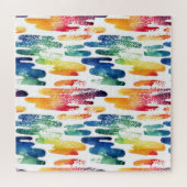 Puzzle Liquide : Aquarelle Abstraite moderne. (Horizontal)