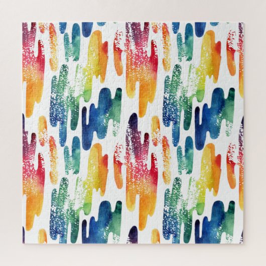 Puzzle Liquide : Aquarelle Abstraite moderne. (Vertical)